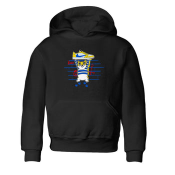 Air Jordan 1 Travis x Scott x Canary shirt to match jordans Thief Cat sneaker tees Air Jordan 1 Travis Scott Canary SNRT sneaker release tees baby toddler Black 2 cotton Shirt
