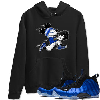 Air Foamposite One Royal shirts to match jordans Thief Mouse sneaker match tees Foams One Royal match shoes to clothes SNRT Sneaker Tees unisex cotton Black 1 shirts