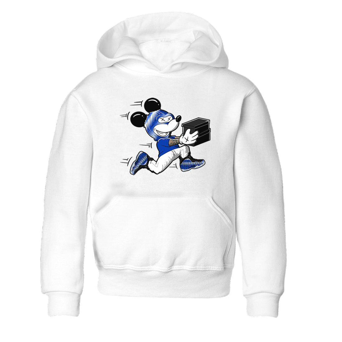 Air Foamposite One Royal shirts to match jordans Thief Mouse sneaker match tees Foams One Royal match shoes to clothes SNRT Sneaker Tees Youth Baby White 2 tee
