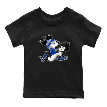 Air Foamposite One Royal shirts to match jordans Thief Mouse sneaker match tees Foams One Royal match shoes to clothes SNRT Sneaker Tees Youth Baby Black 2 tee