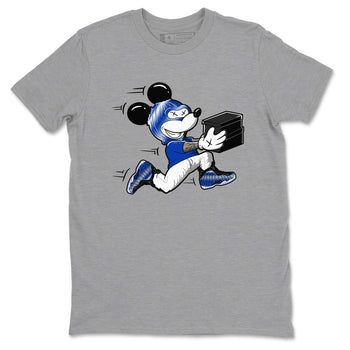 Air Foamposite One Royal shirts to match jordans Thief Mouse sneaker match tees Foams One Royal match shoes to clothes SNRT Sneaker Tees unisex cotton Heather Grey 2 shirts