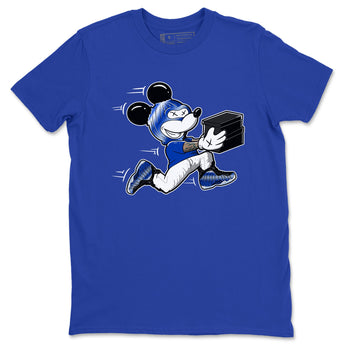 Air Foamposite One Royal shirts to match jordans Thief Mouse sneaker match tees Foams One Royal match shoes to clothes SNRT Sneaker Tees unisex cotton Royal Blue 2 shirts