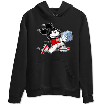 11s Cherry shirts to match jordans Thief Mouse sneaker match tees Air Jordan 11 Retro Cherry match shoes to clothes SNRT Sneaker Tees unisex cotton Black 2 shirts