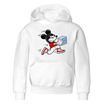 11s Cherry shirts to match jordans Thief Mouse sneaker match tees Air Jordan 11 Retro Cherry match shoes to clothes SNRT Sneaker Tees Youth Baby White 2 tee