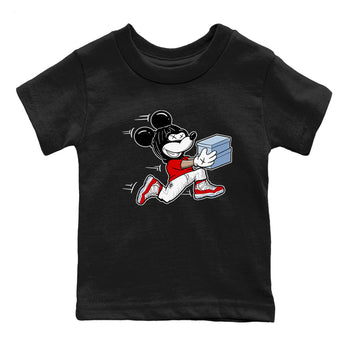 11s Cherry shirts to match jordans Thief Mouse sneaker match tees Air Jordan 11 Retro Cherry match shoes to clothes SNRT Sneaker Tees Youth Baby Black 2 tee
