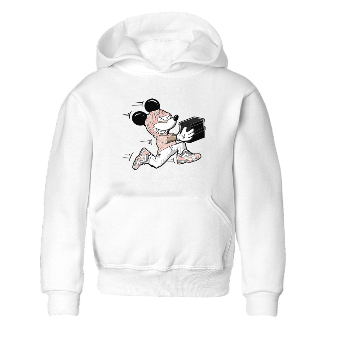 11s Legend Pink shirt to match jordans Thief Mouse sneaker tees Air Jordan 11 Legend Pink SNRT sneaker release tees baby toddler White 2 cotton Shirt