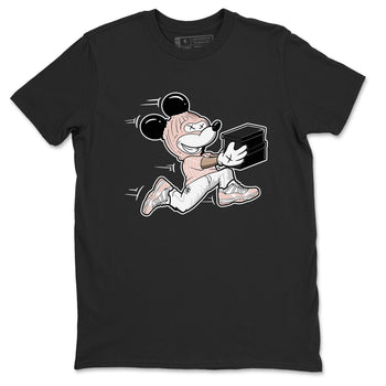 11s Legend Pink shirt to match jordans Thief Mouse sneaker tees Air Jordan 11 Legend Pink SNRT Sneaker Release Tees unisex cotton Black 2 crew neck shirt