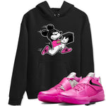 Nike KD 4 Retro Aunt Pearl shirts to match jordans Thief Mouse sneaker match tees Nike KD 4 Aunt Pearl match shoes to clothes SNRT Sneaker Tees unisex cotton Black 1 shirts