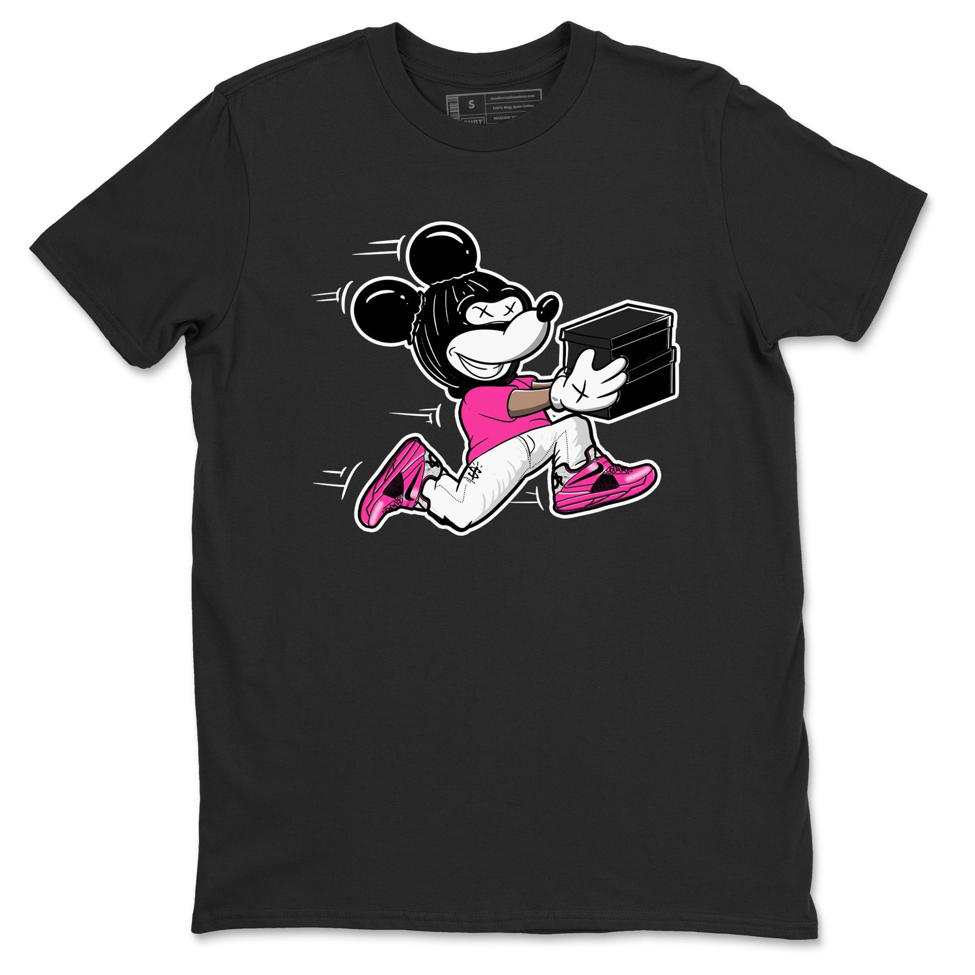 Nike KD 4 Retro Aunt Pearl shirts to match jordans Thief Mouse sneaker match tees Nike KD 4 Aunt Pearl match shoes to clothes SNRT Sneaker Tees unisex cotton Black 2 shirts