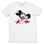 Nike KD 4 Retro Aunt Pearl shirts to match jordans Thief Mouse sneaker match tees Nike KD 4 Aunt Pearl match shoes to clothes SNRT Sneaker Tees unisex cotton White 2 shirts