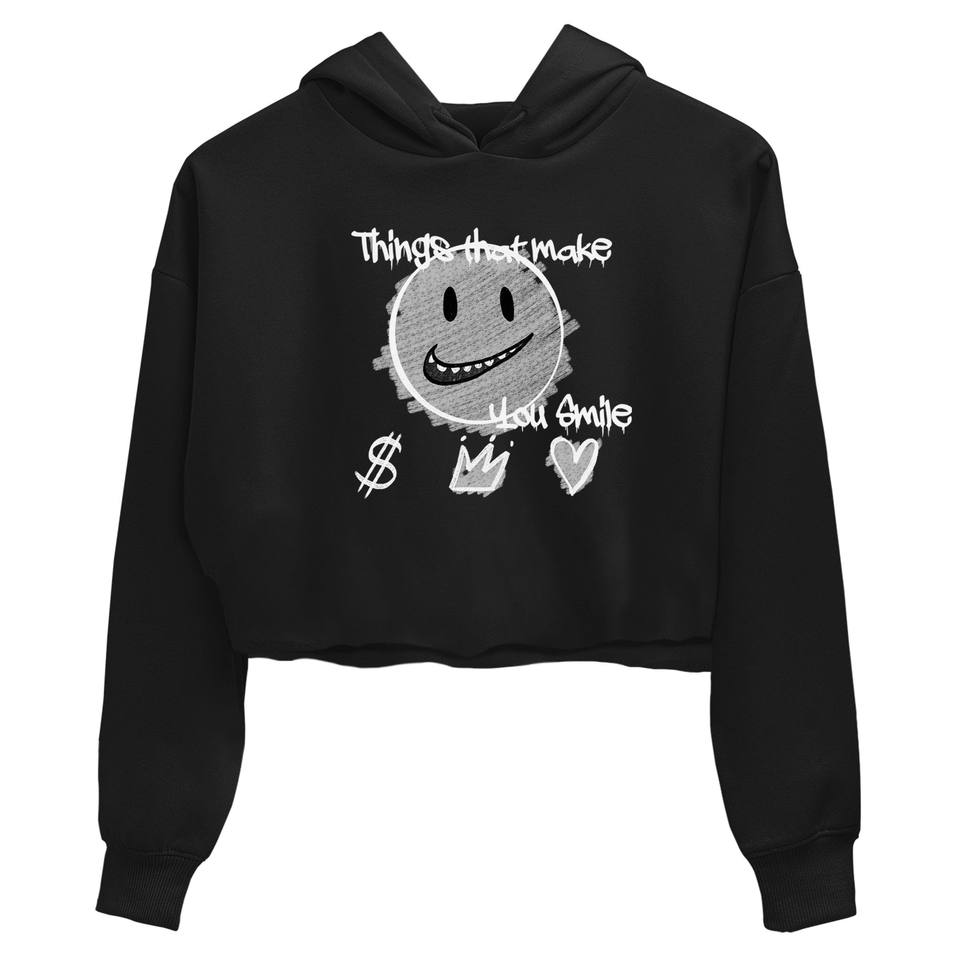 1s Wolf Grey Shirts To Match Jordans Things That Make You Smile Sneaker Match Tees Air Jordan 1 Low OG Wolf Grey SNRT Sneaker Release Tees Streetwear Clothing brand Black 2 crop tee
