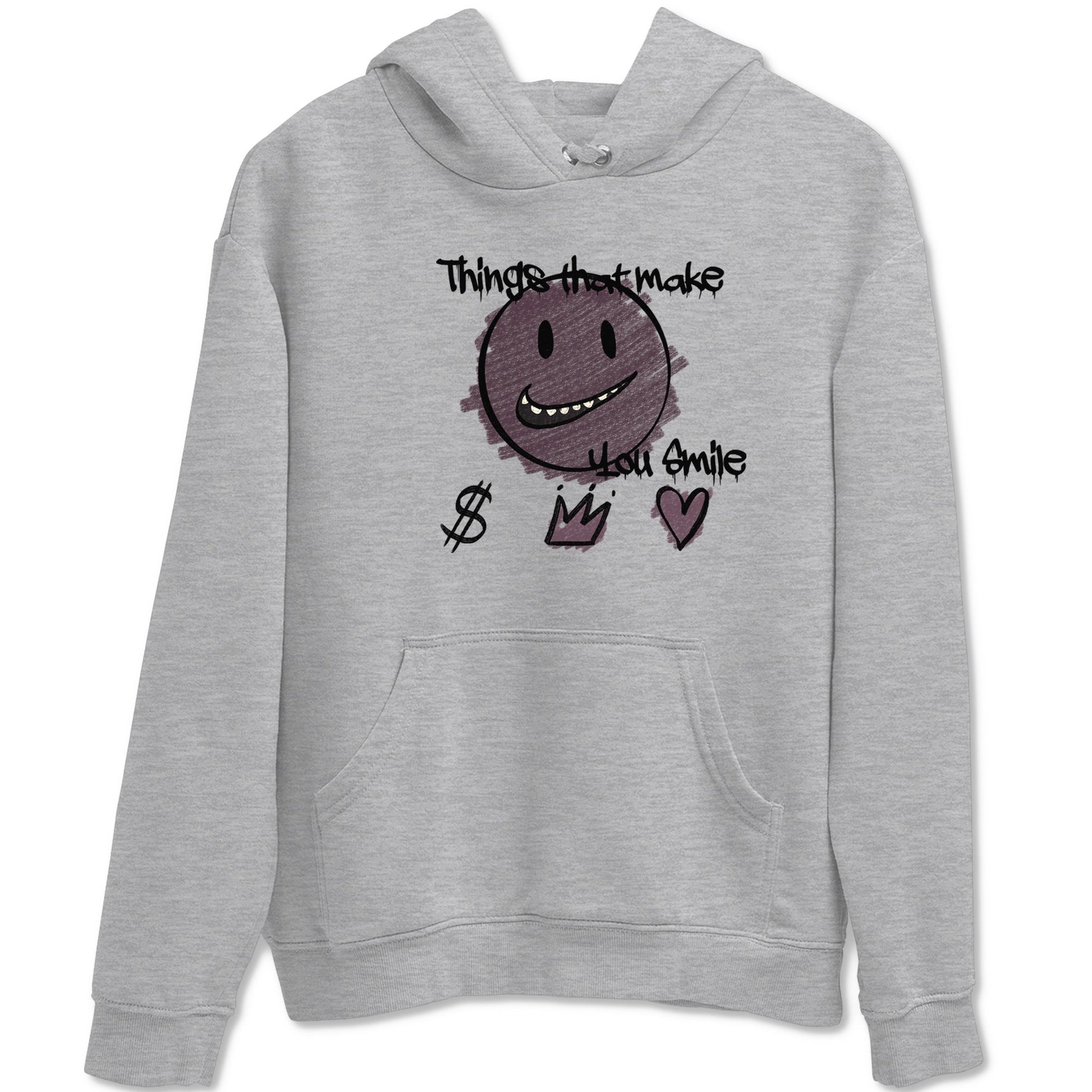 3s A Ma Maniere x Black shirts to match jordans Things That Make You Smile sneaker match tees Air Jordan 3 A Ma Maniere x Black SNRT Sneaker Tees streetwear brand Heather Grey 2 unisex cotton tee