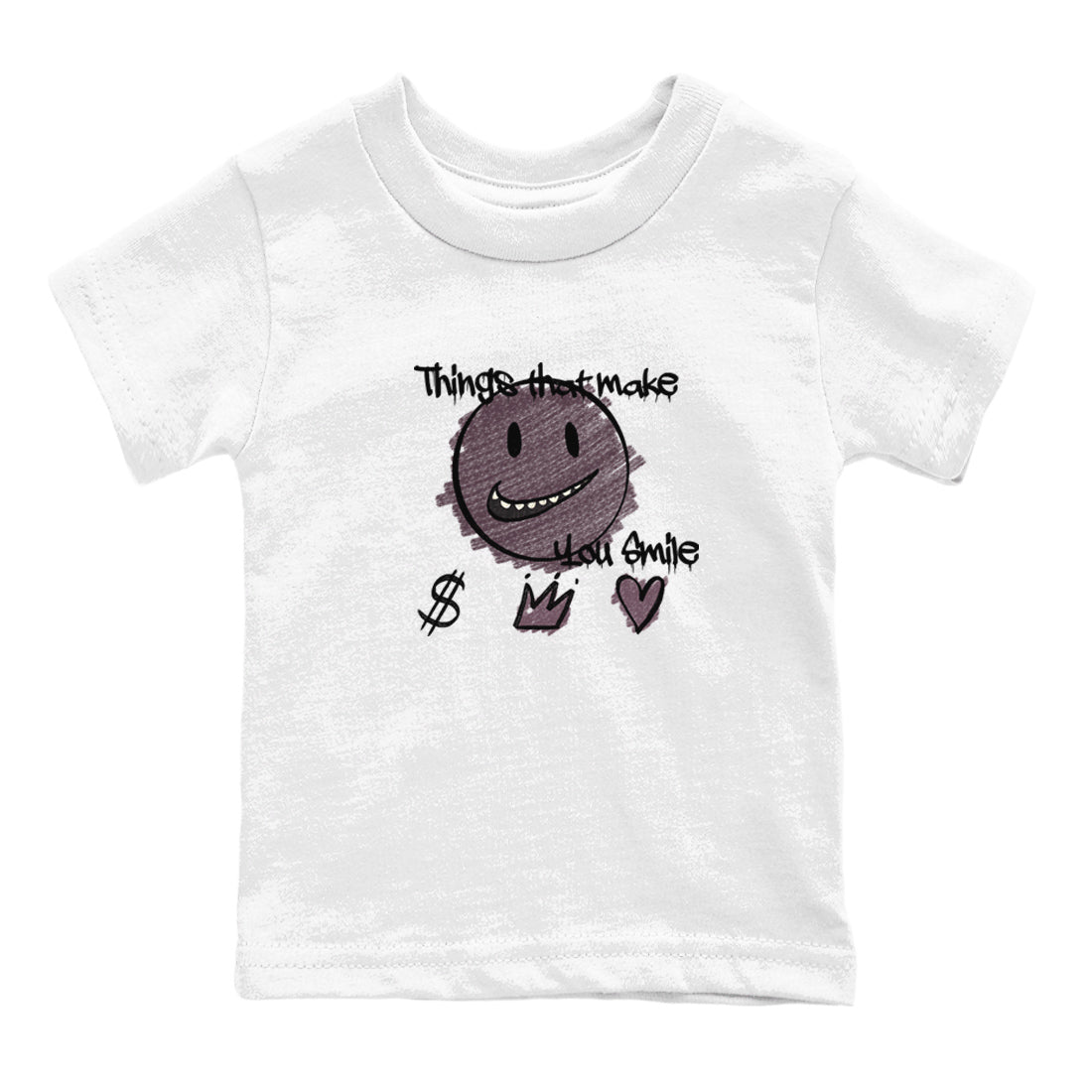 3s A Ma Maniere x Black shirts to match jordans Things That Make You Smile sneaker match tees Air Jordan 3 A Ma Maniere x Black SNRT Sneaker Tees streetwear brand Baby and Youth White 2 cotton tee