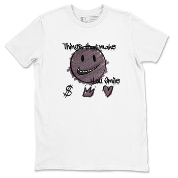 3s A Ma Maniere x Black shirts to match jordans Things That Make You Smile sneaker match tees Air Jordan 3 A Ma Maniere x Black SNRT Sneaker Tees streetwear brand White 2 unisex cotton tee