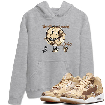 WNBA x Air Jordan 3 “Desert Camo” shirts to match jordans Things That Make You Smile sneaker match tees Air Jordan 3 Desert Camo SNRT Sneaker Release Tees Clothing Sneakerhead ShirtsHeather Grey 1 unisex cotton tee
