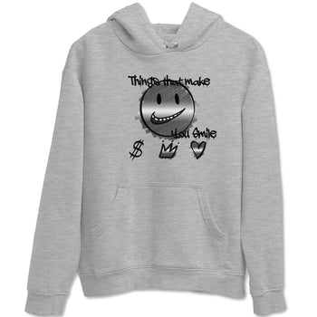 4s Black Cat shirts to match jordans Things That Make You Smile sneaker match tees Air Jordan 4 Black Cat match shoes to clothes SNRT Sneaker Tees unisex cotton Heather Grey 2 shirts