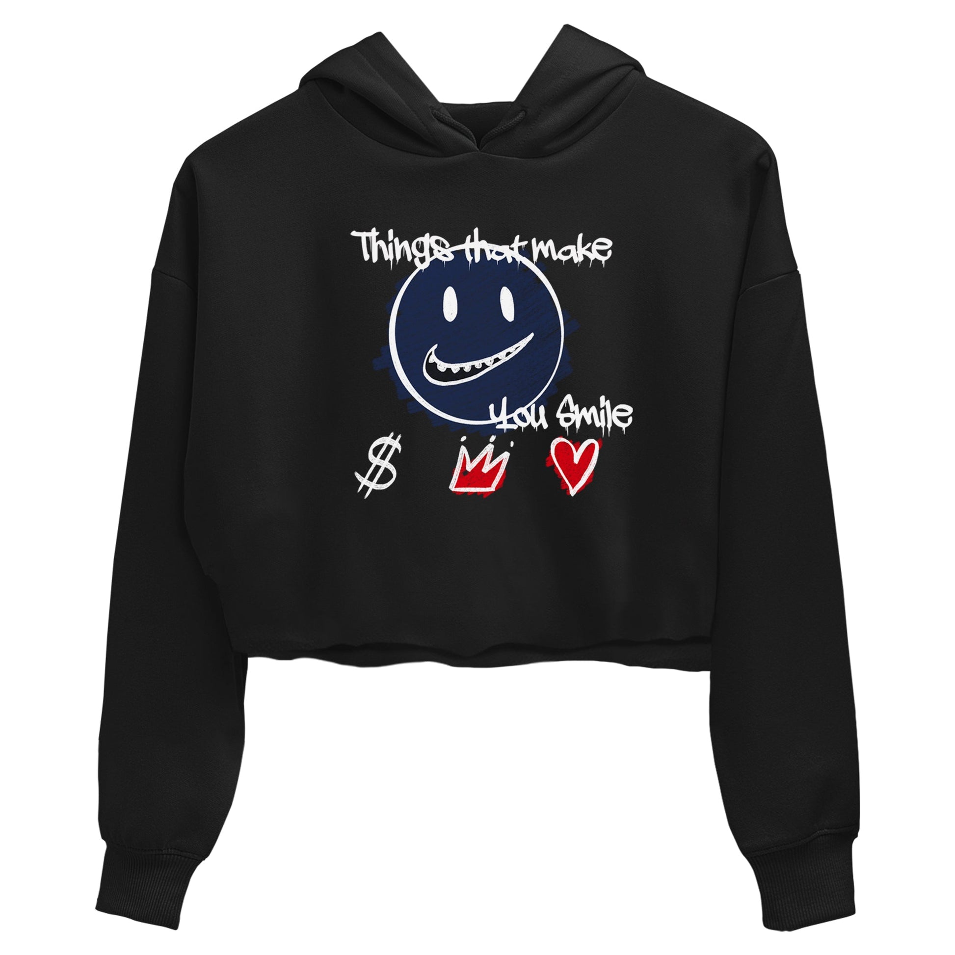 6s Olympic shirts to match jordans Things That Make You Smile sneaker match tees Air Jordan 6 Olympic SNRT Sneaker Tees streetwear brand Black 2 crop tee