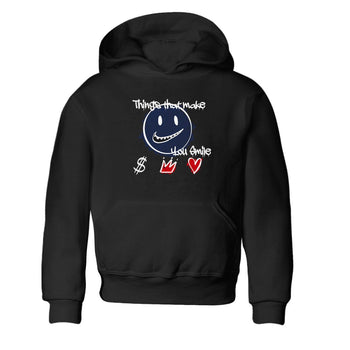 6s Olympic shirts to match jordans Things That Make You Smile sneaker match tees Air Jordan 6 Olympic SNRT Sneaker Tees streetwear brand Baby and Youth Black 2 cotton tee