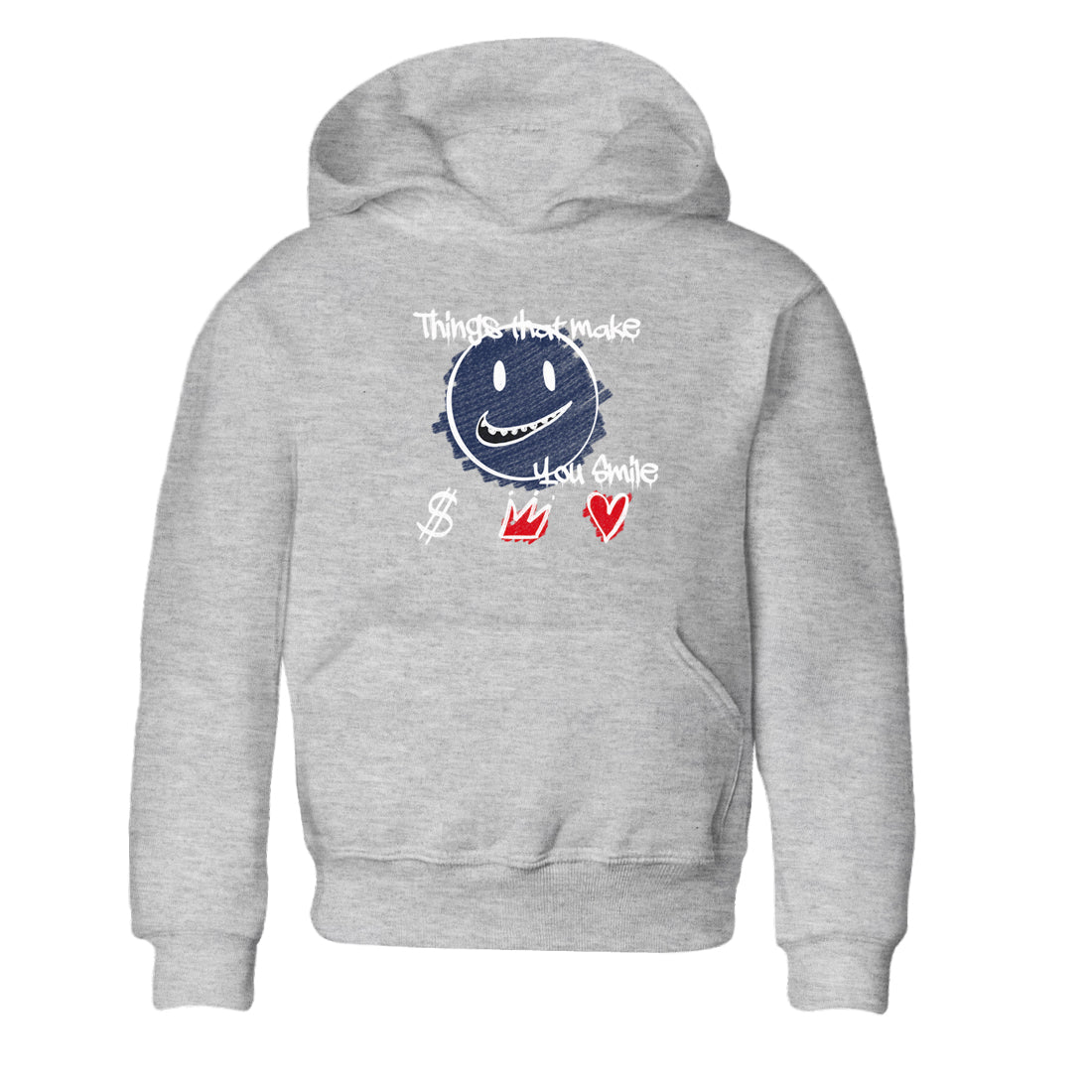 6s Olympic shirts to match jordans Things That Make You Smile sneaker match tees Air Jordan 6 Olympic SNRT Sneaker Tees streetwear brand Baby and Youth Heather Grey 2 cotton tee