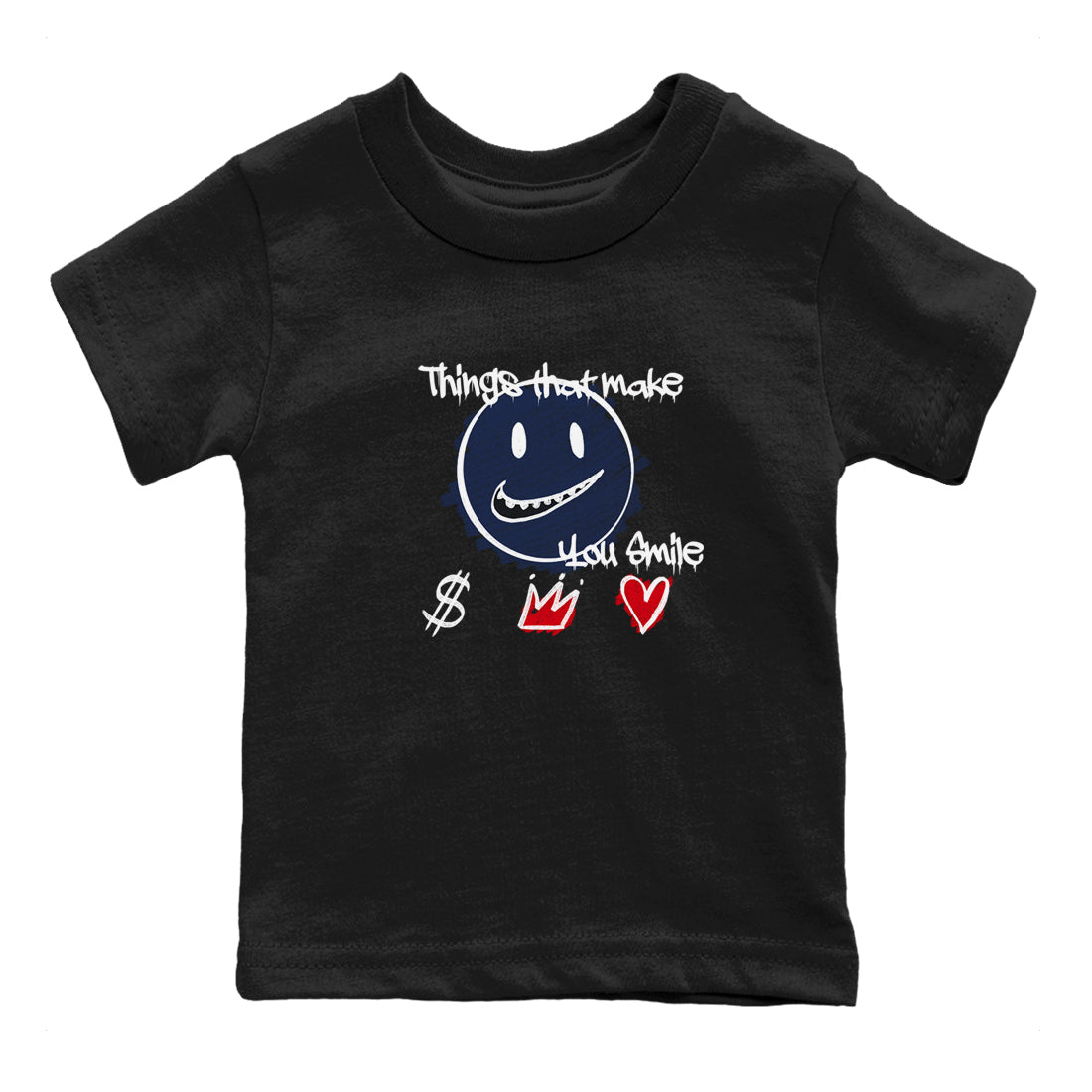 6s Olympic shirts to match jordans Things That Make You Smile sneaker match tees Air Jordan 6 Olympic SNRT Sneaker Tees streetwear brand Baby and Youth Black 2 cotton tee