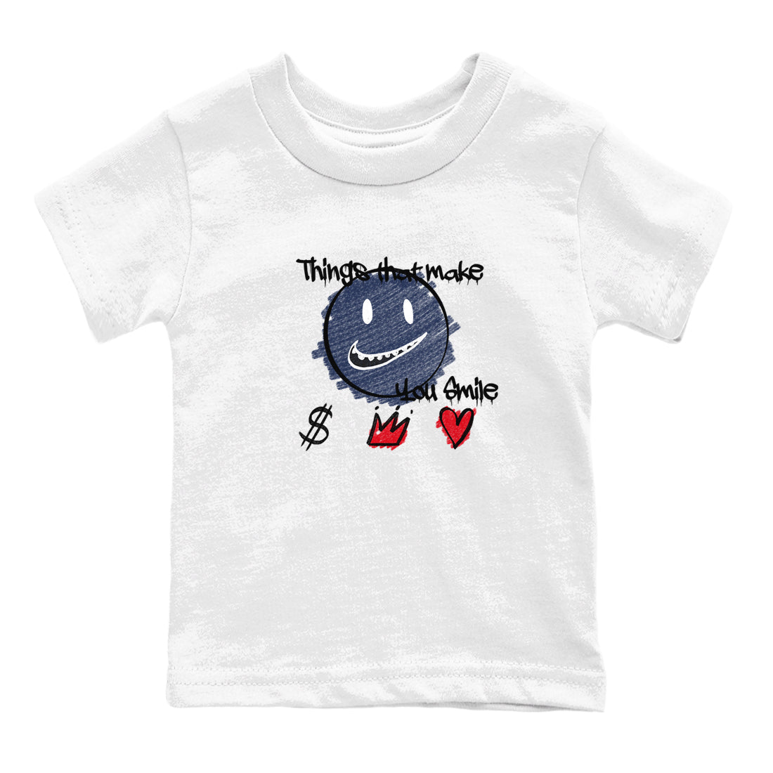 6s Olympic shirts to match jordans Things That Make You Smile sneaker match tees Air Jordan 6 Olympic SNRT Sneaker Tees streetwear brand Baby and Youth White 2 cotton tee