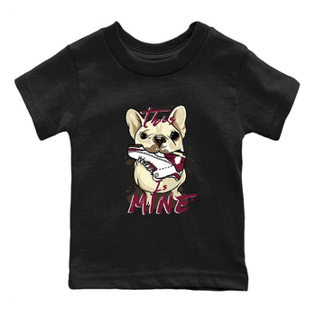 3s A Ma Maniere x Burgundy Crush shirts to match jordans This Is Mine sneaker match teesA Ma Maniére x Air Jordan 3 "Burgundy Crush" SNRT Sneaker Tees streetwear brand Baby and Youth Black 2 cotton tee