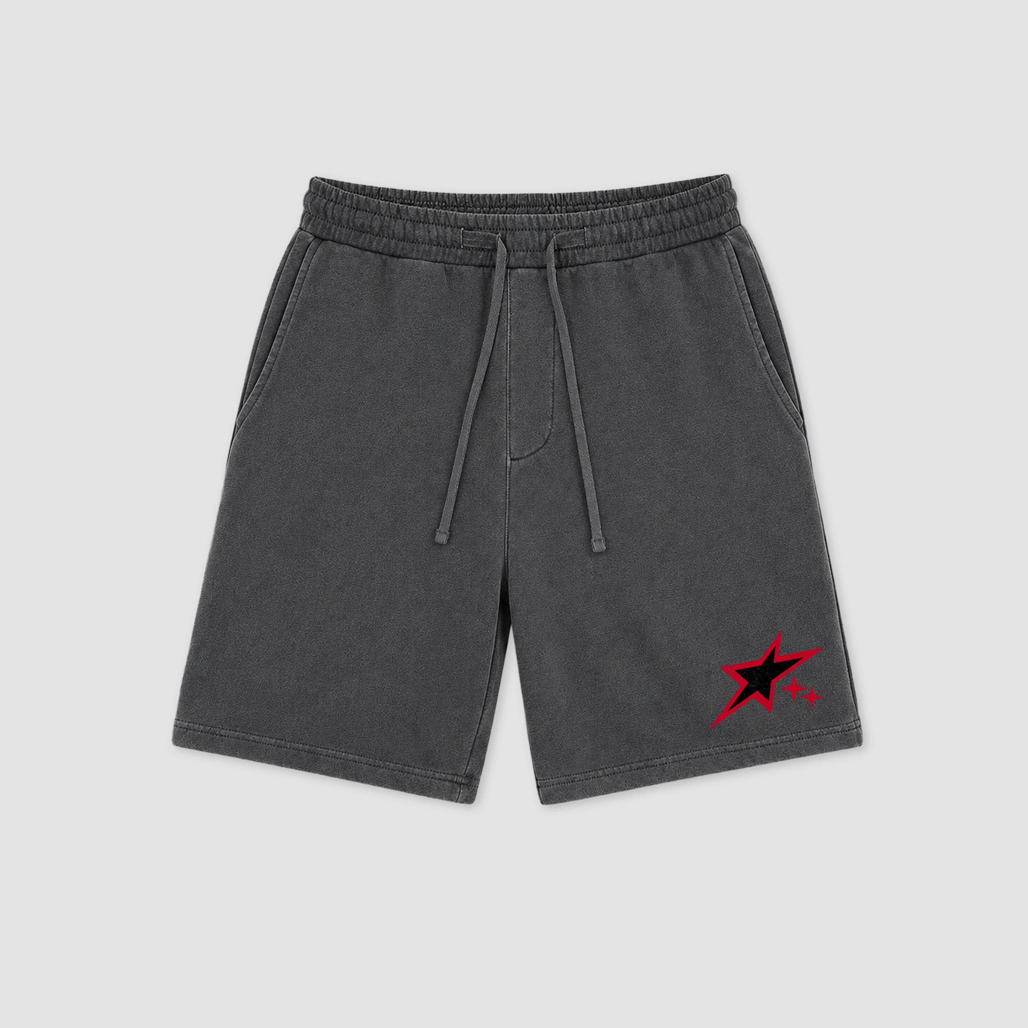 The Three Stars graphic fleece shorts deliver a relaxed streetwear look with premium fleece comfort and bold graphic details, designed to match the Air Jordan 12 Bloodline and complete your sneaker rotation.