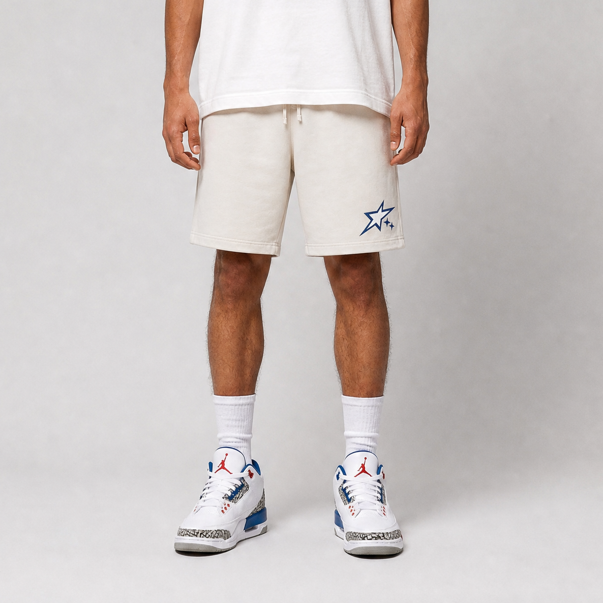 Three Stars Premium Fleece Shorts - SNRT Sneaker T-shirts