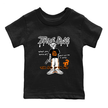 AJ3 Georgia Peach shirt to match jordans Thug Puss sneaker tees Air Jordan 3 Retro Georgia Peach SNRT sneaker release tees baby toddler Black 2 cotton Shirt