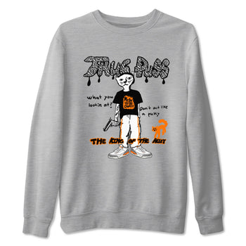 AJ3 Georgia Peach shirt to match jordans Thug Puss sneaker tees Air Jordan 3 Retro Georgia Peach SNRT sneaker release Tees unisex cotton Heather Grey 2 crew neck shirt