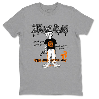 AJ3 Georgia Peach shirt to match jordans Thug Puss sneaker tees Air Jordan 3 Retro Georgia Peach SNRT sneaker release Tees unisex cotton Heather Grey 2 crew neck shirt