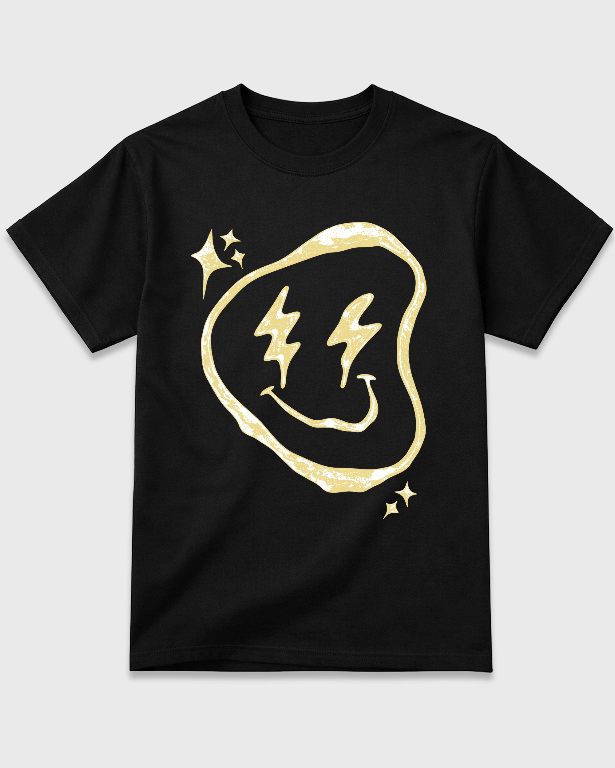 Thunder Daze Graphic T-Shirt featuring original streetwear artwork designed to match the Air Jordan 4 X J Balvin 'Amazonas'. Black 2 Graphic T-Shirt.