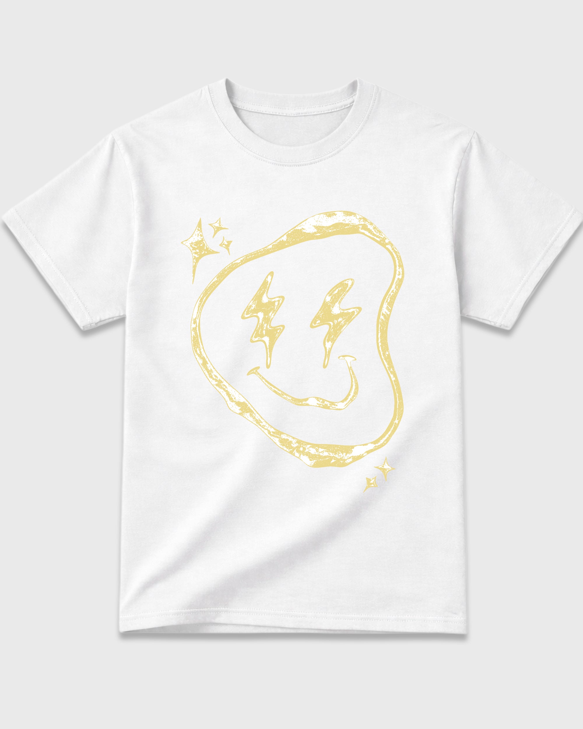 Thunder Daze Graphic T-Shirt featuring original streetwear artwork designed to match the Air Jordan 4 X J Balvin 'Amazonas'. White 2 Graphic T-Shirt.
