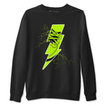 Air Force 1 Low Dance Volt shirts to match jordans Thunder Kick sneaker match tees Air Force 1 Volt match shoes to clothes SNRT Sneaker Tees unisex cotton Black 2 shirts