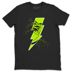 Air Force 1 Low Dance Volt shirts to match jordans Thunder Kick sneaker match tees Air Force 1 Volt match shoes to clothes SNRT Sneaker Tees unisex cotton Black 2 shirts