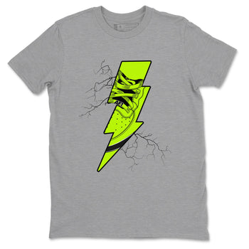 Air Force 1 Low Dance Volt shirts to match jordans Thunder Kick sneaker match tees Air Force 1 Volt match shoes to clothes SNRT Sneaker Tees unisex cotton Heather Grey 2 shirts