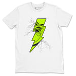 Air Force 1 Low Dance Volt shirts to match jordans Thunder Kick sneaker match tees Air Force 1 Volt match shoes to clothes SNRT Sneaker Tees unisex cotton White 2 shirts