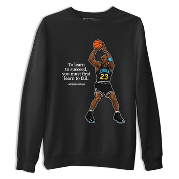 Sneaker Threads – Sneaker Tees To Match Air Jordan 11 Retro Gamma – To Learn To Succeed You Must First Learn To Fail Graphic Tee Black 2. Perfect for Jordan releases 2025 colorways.