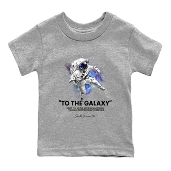 Foams One Galaxy shirts to match jordans To The Galaxy best t shirts to wear with jordans Air Foamposite One Galaxy match shoes to clothes SNRT Sneaker Tees Youth Baby Heather Grey 2 tee