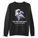 Foams One Galaxy shirts to match jordans To The Galaxy best t shirts to wear with jordans Air Foamposite One Galaxy match shoes to clothes SNRT Sneaker Tees unisex cotton Black 2 shirts