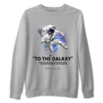 Foams One Galaxy shirts to match jordans To The Galaxy best t shirts to wear with jordans Air Foamposite One Galaxy match shoes to clothes SNRT Sneaker Tees unisex cotton Heather Grey 2 shirts