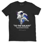 Foams One Galaxy shirts to match jordans To The Galaxy best t shirts to wear with jordans Air Foamposite One Galaxy match shoes to clothes SNRT Sneaker Tees unisex cotton Black 2 shirts