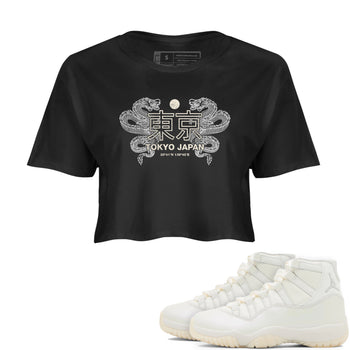 Tokyo Dragons SNRT Sneaker Women's Top - Air Jordan 11 Grand Finale