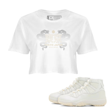 Tokyo Dragons SNRT Sneaker Women's Top - Air Jordan 11 Grand Finale