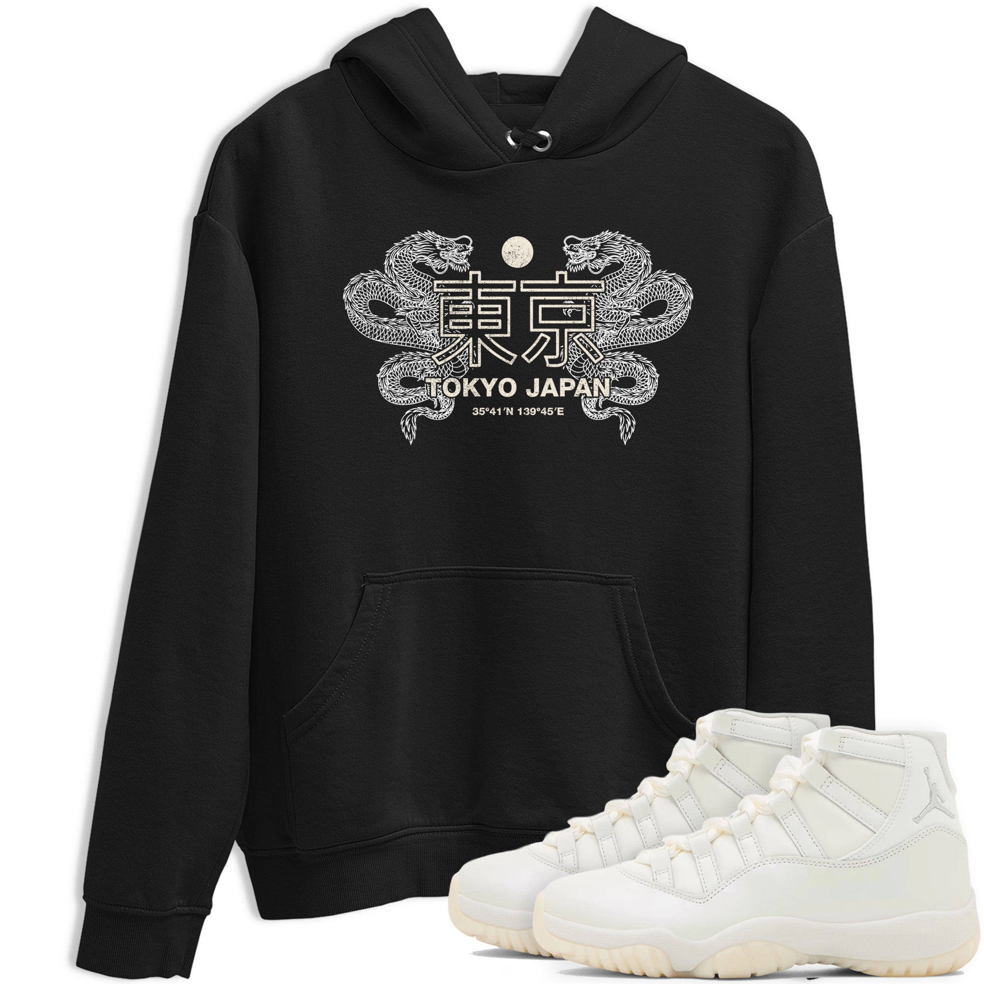 Tokyo Dragons SNRT Sneaker Tees - Air Jordan 11 Pearl - SNRT Sneaker T-shirts