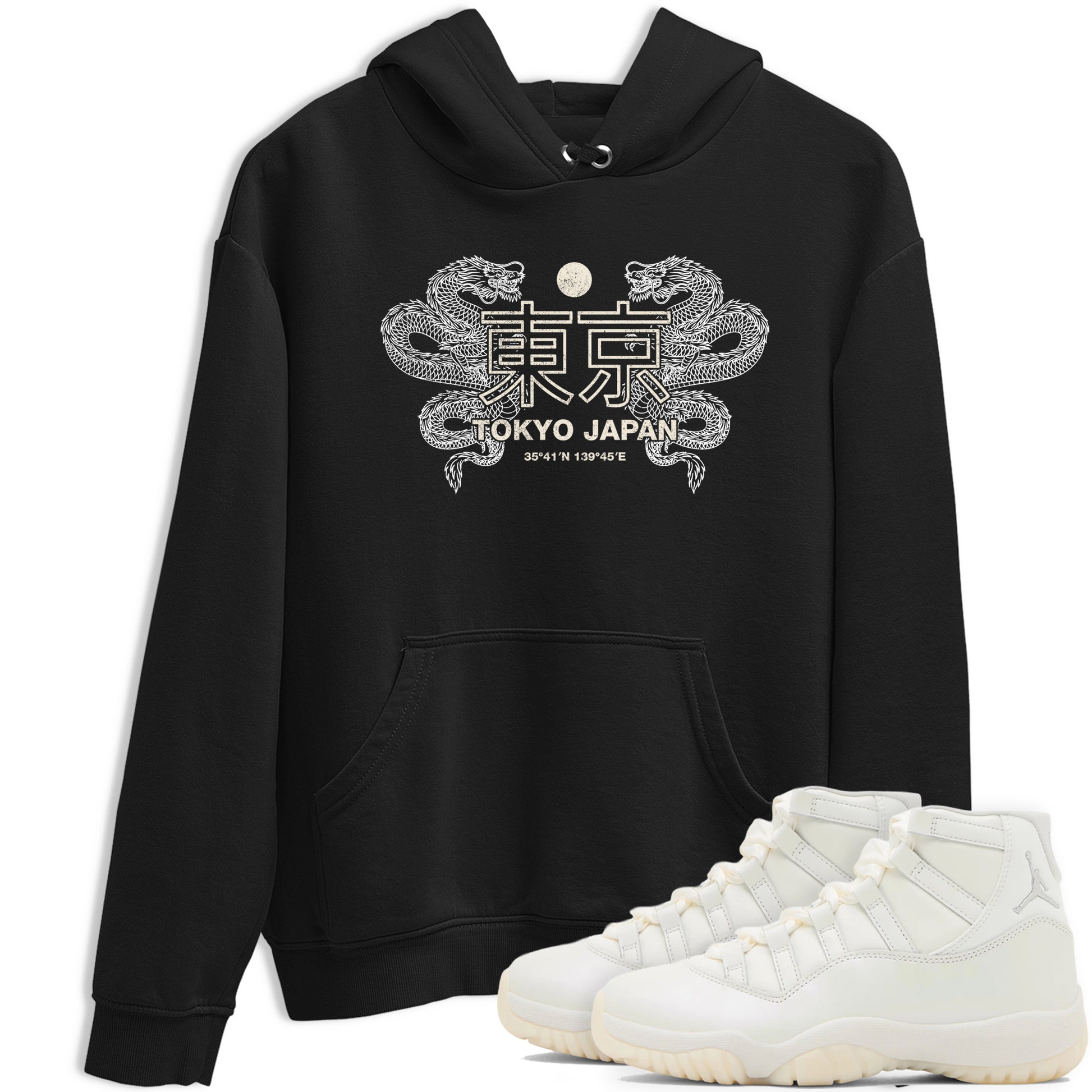 Tokyo Dragons SNRT Sneaker Tees - Air Jordan 11 Pearl - SNRT Sneaker T-shirts