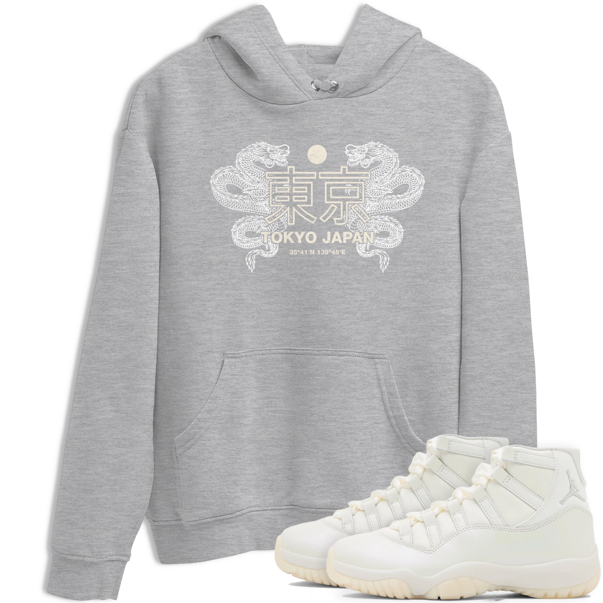 Tokyo Dragons SNRT Sneaker Tees - Air Jordan 11 Pearl - SNRT Sneaker T-shirts