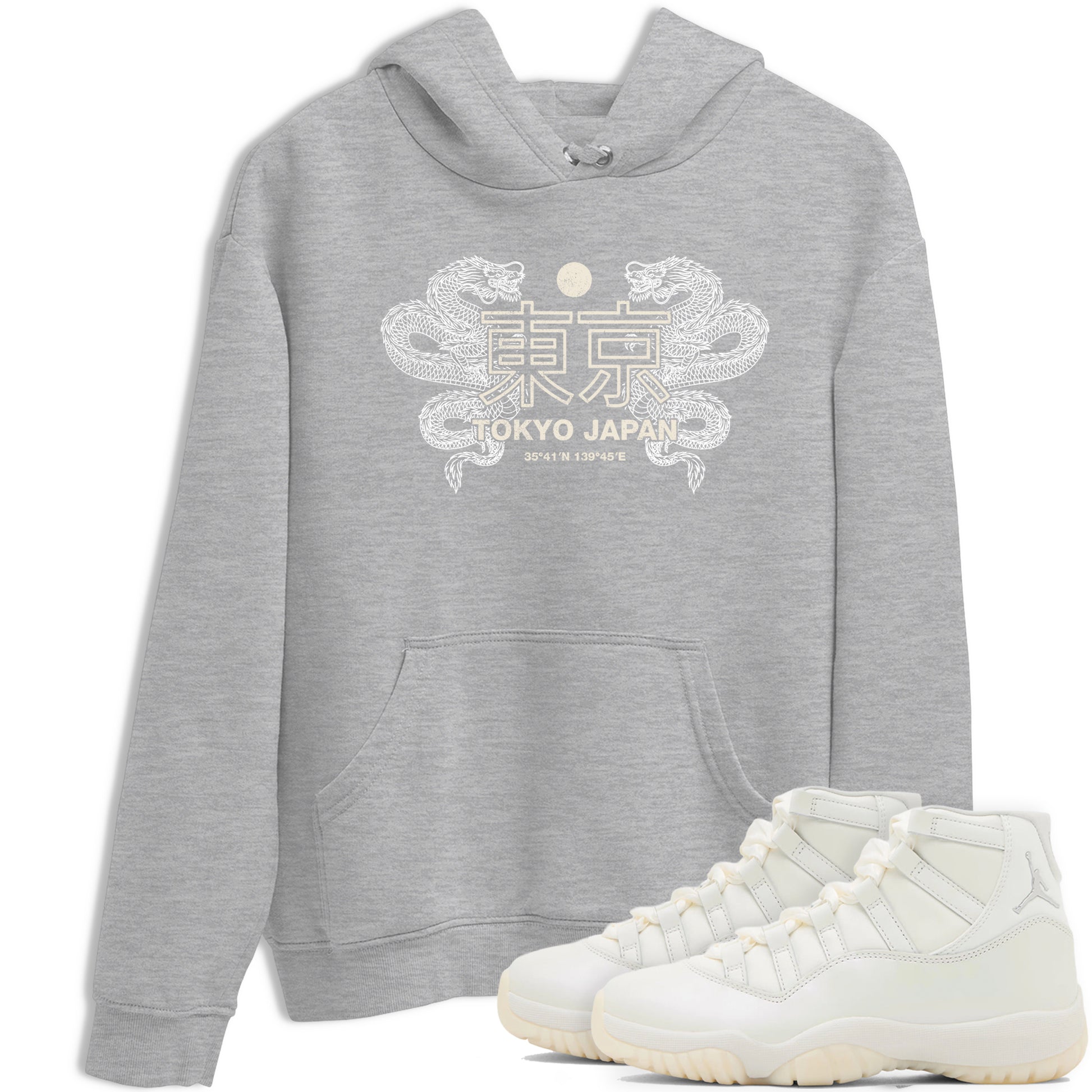 Tokyo Dragons SNRT Sneaker Tees - Air Jordan 11 Pearl - SNRT Sneaker T-shirts