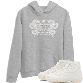 Tokyo Dragons SNRT Sneaker Tees - Air Jordan 11 Pearl - SNRT Sneaker T-shirts