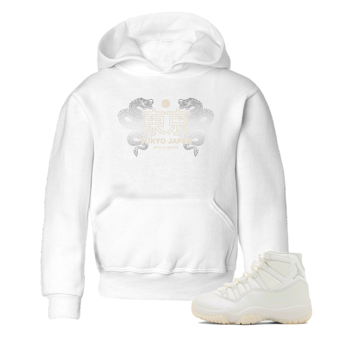 Tokyo Dragons SNRT Sneaker Tees Kids - Air Jordan 11 Pearl - SNRT Sneaker T-shirts